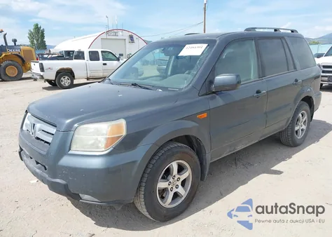 2006 Honda Pilot Ex-L из США, поврежденный, VIN 2HKYF18626H525377
